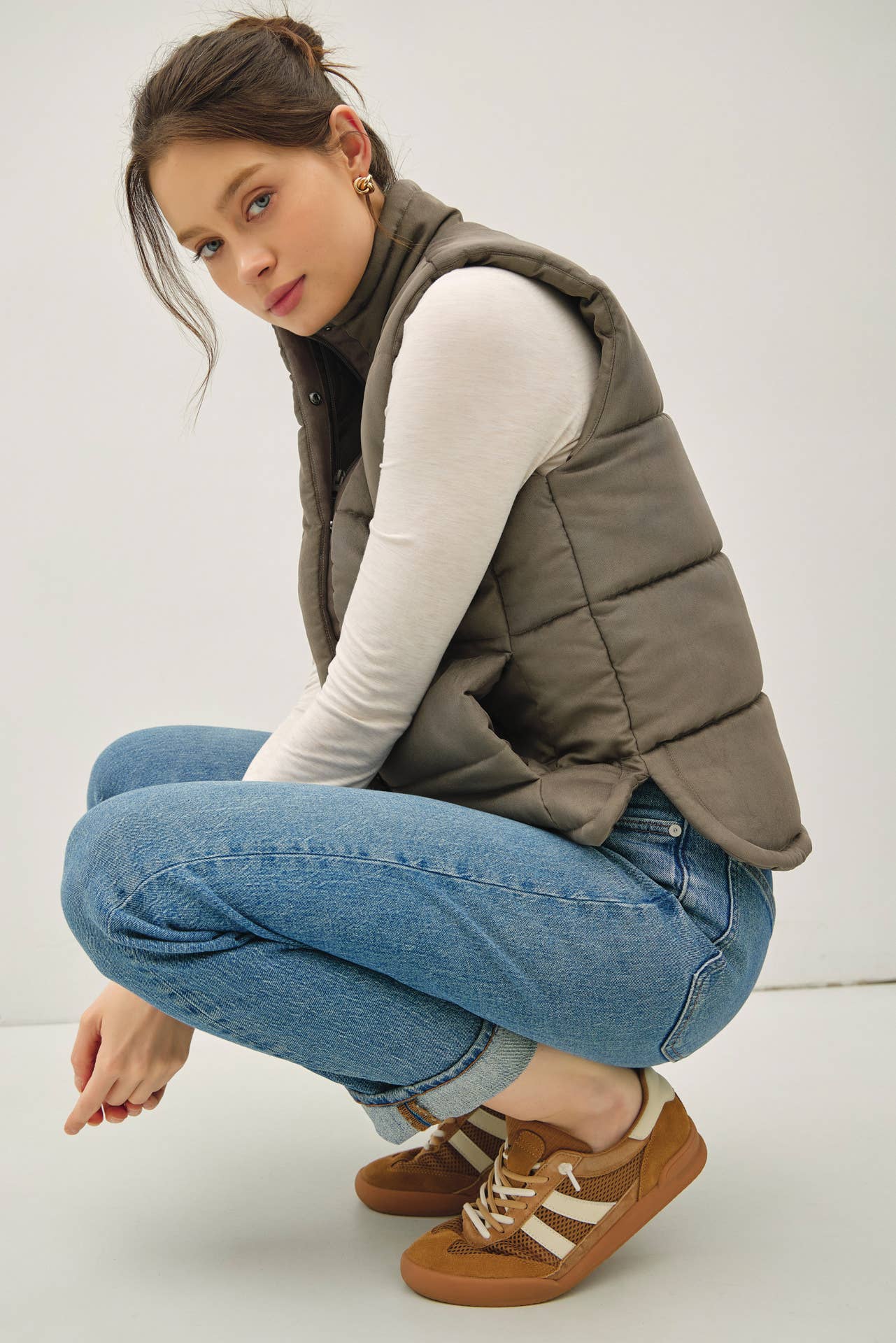 Kimber Quilted Vest - 3 Colors
