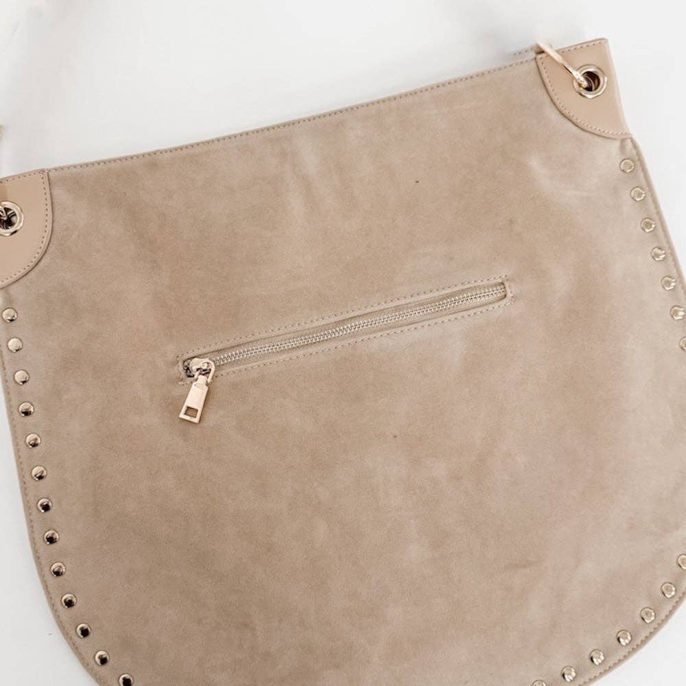 Rosalie Suede Hobo Bag