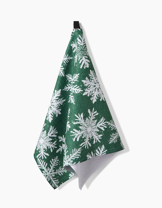Geometry | Snowy Days Tea Towel