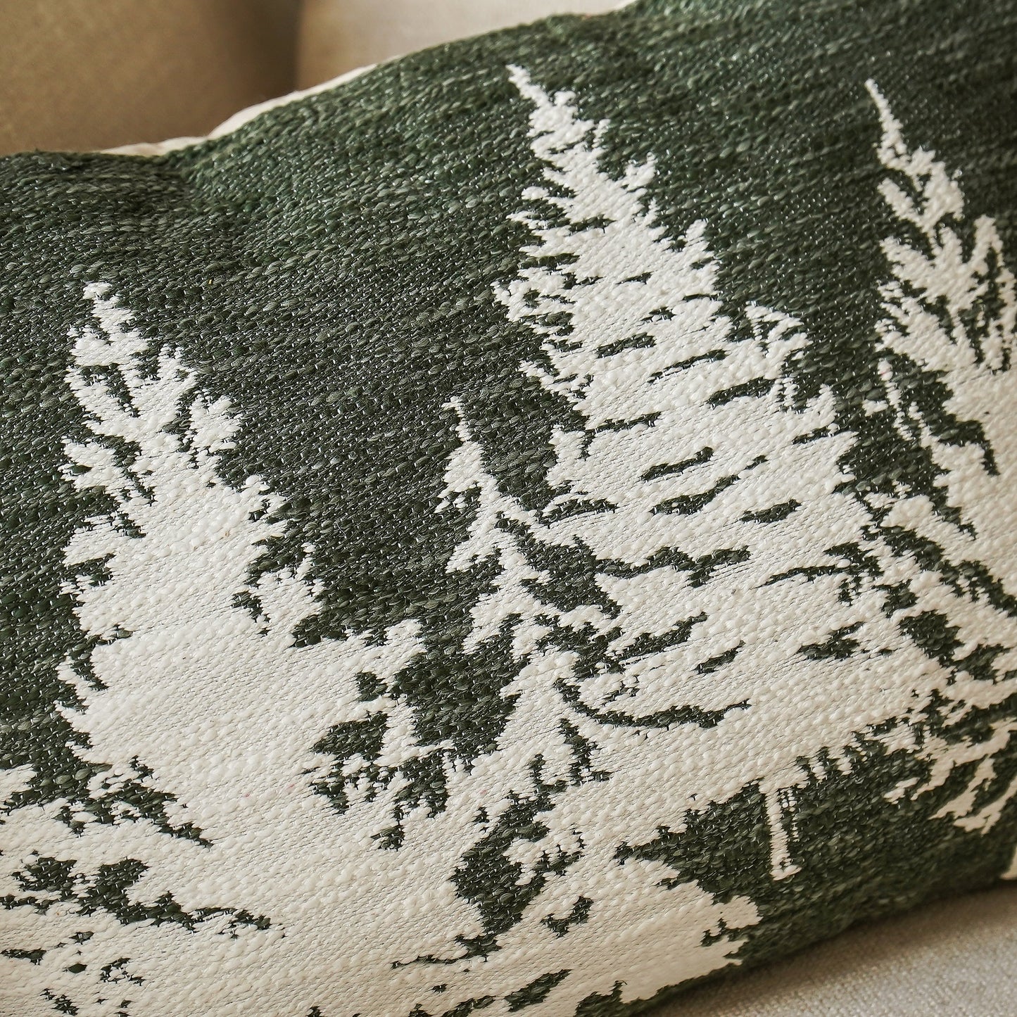 Green Tree Pillow