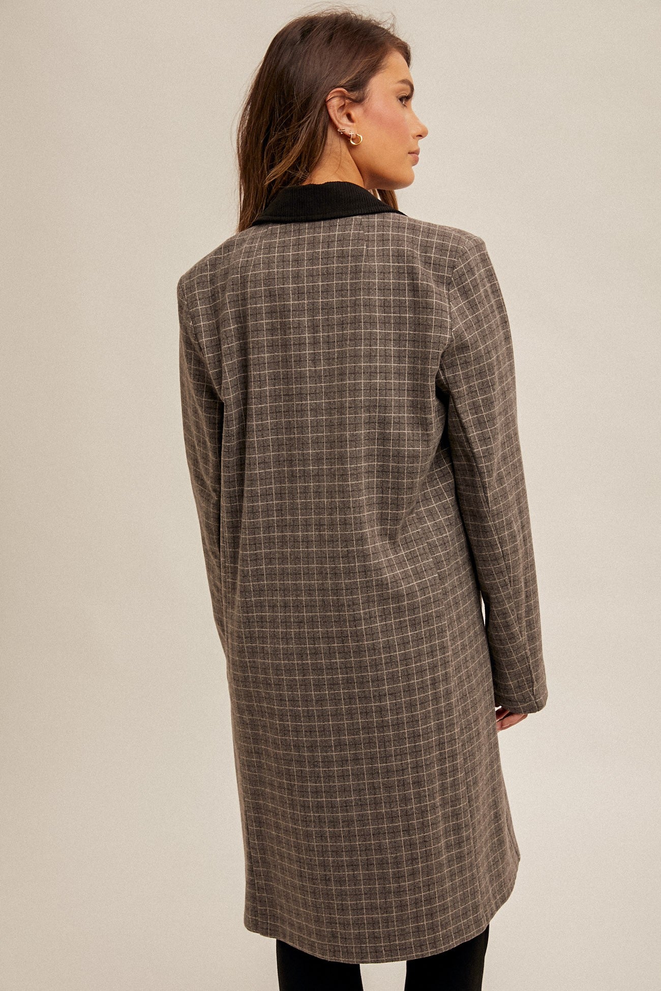 Jessie Plaid Coat