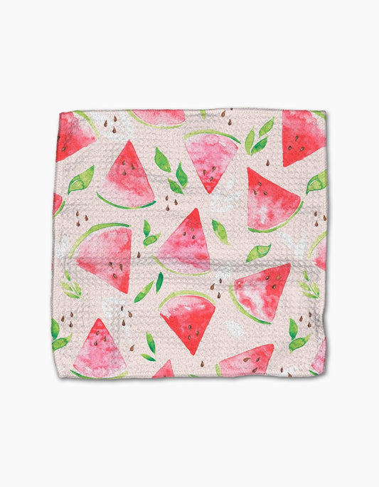 S/3 Watermelon Slice Dishcloths