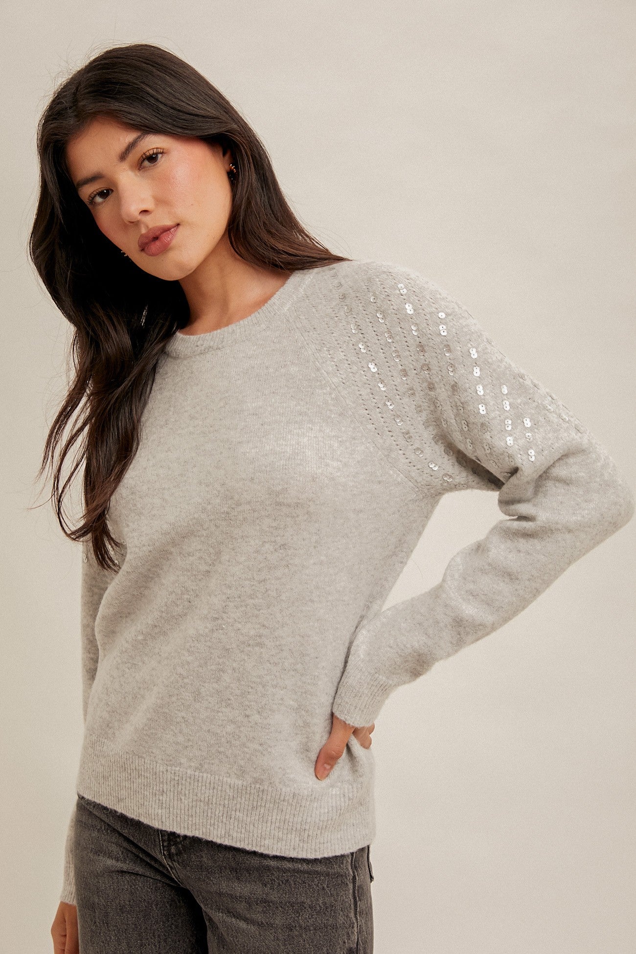 Sequin Sweater