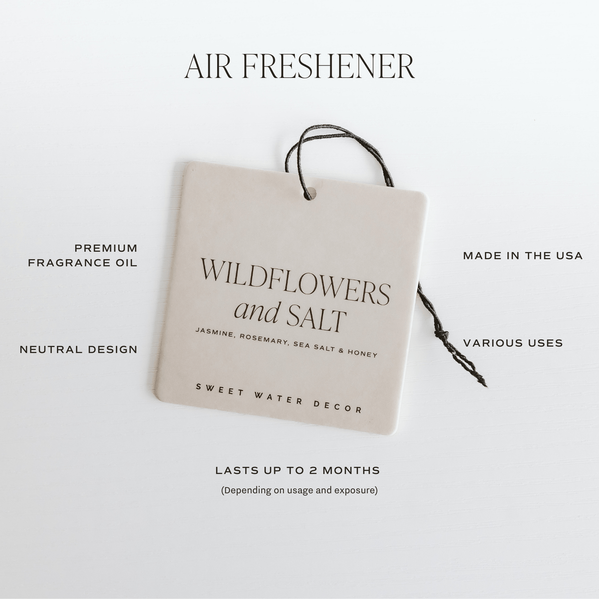 Car Freshener - Palo Santo Patchouli