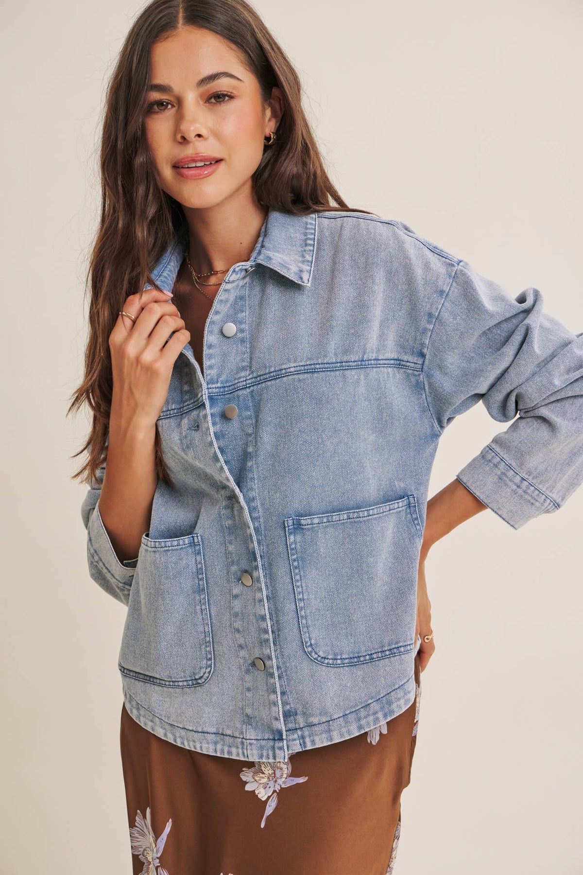 Denim Utility Jacket