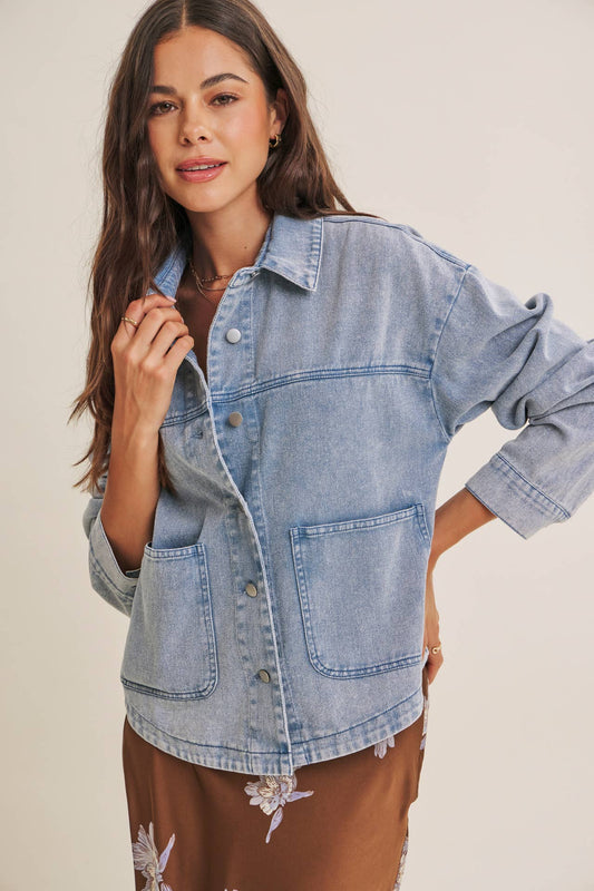 Denim Utility Jacket