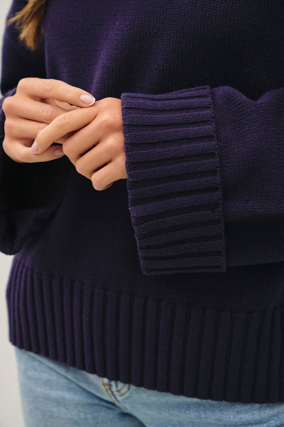 Wide Cuff Sweater