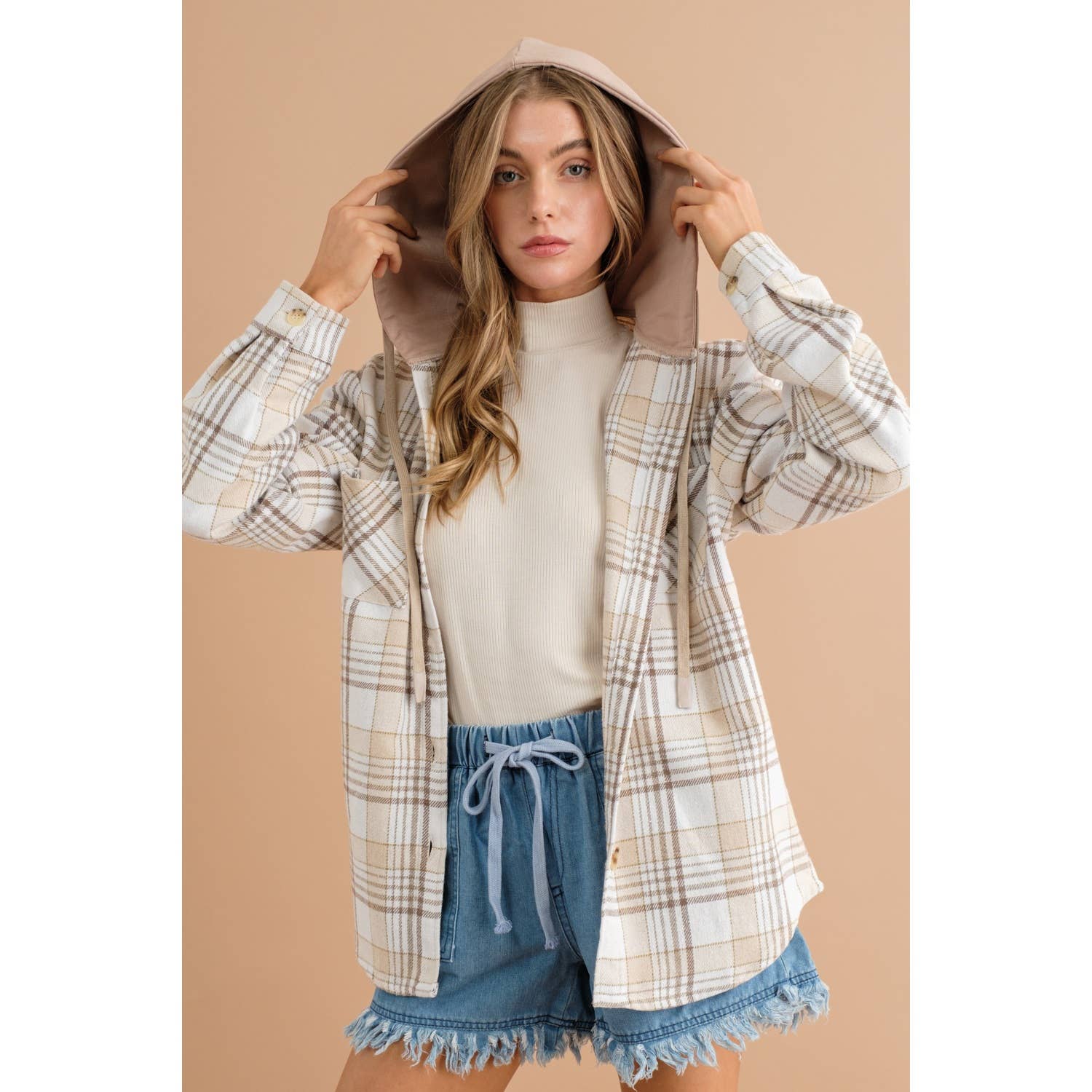 Nori Plaid Shacket 4