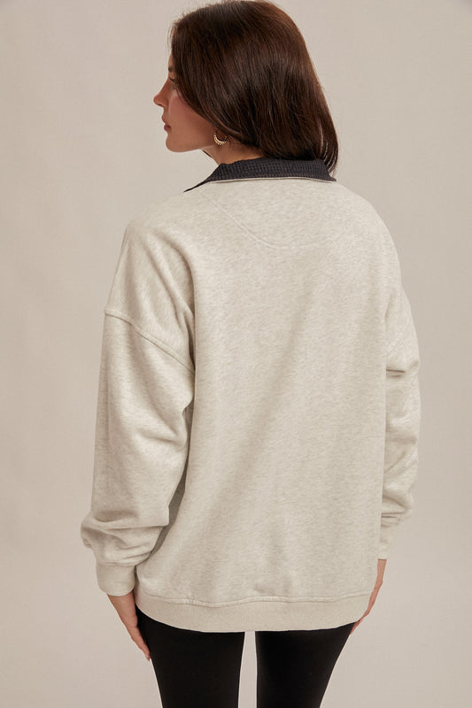 Thermal Contrast Sweatshirt