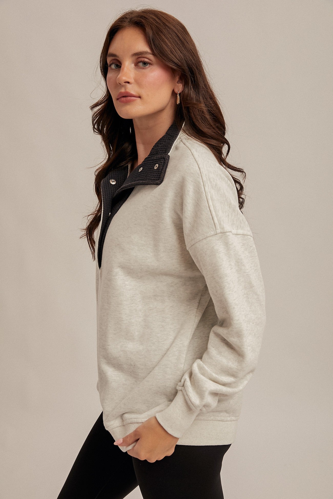Thermal Contrast Sweatshirt