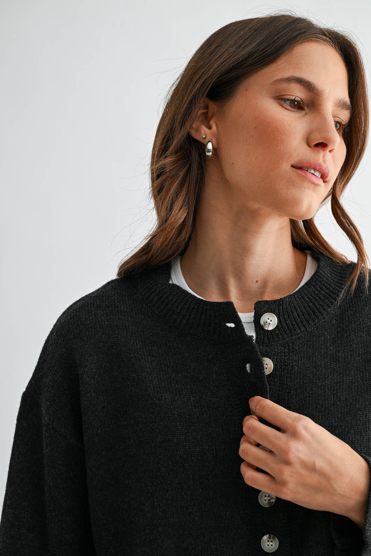 Nessie Button Cardigan