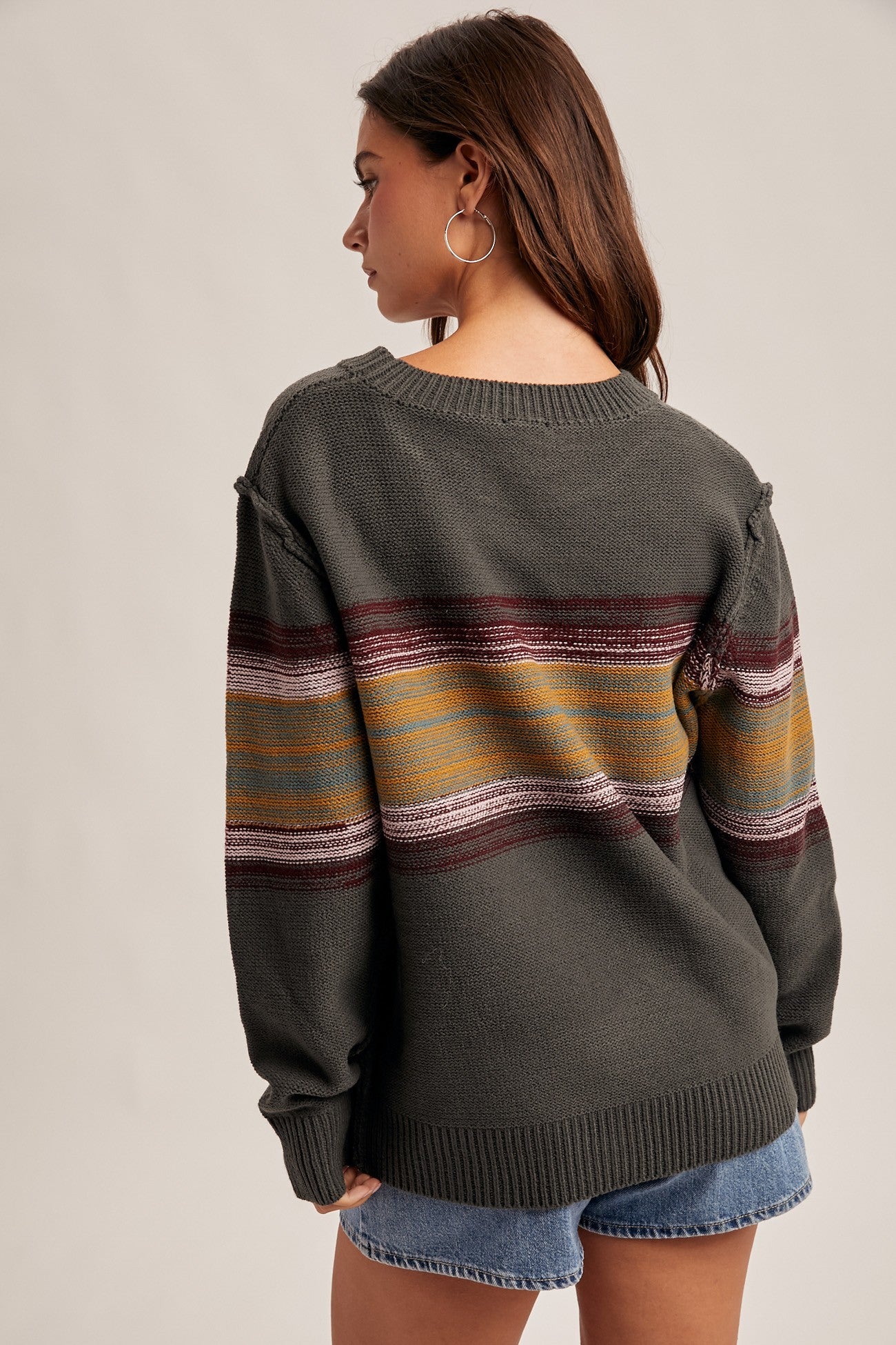 Retta Color Mix Sweater