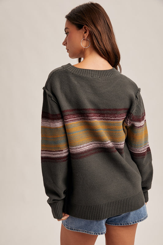 Retta Color Mix Sweater