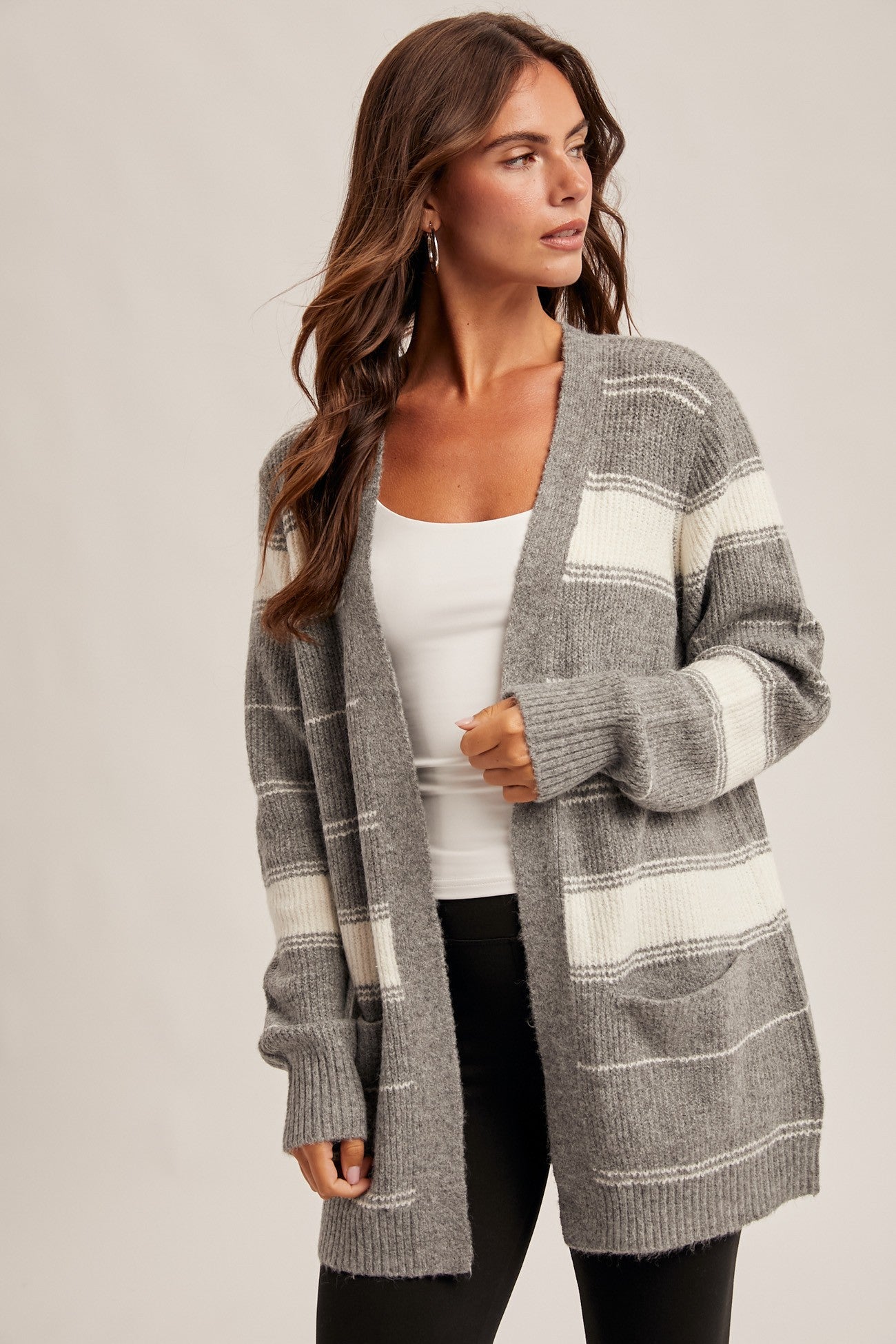Grayson Stripe Cardigan