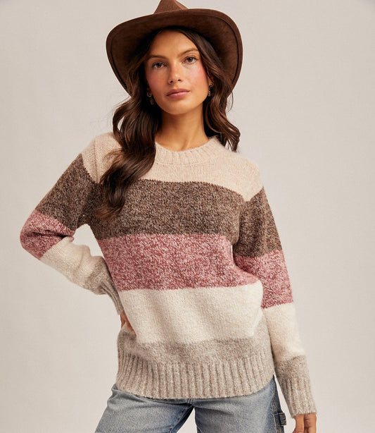 Eliana Colorblock Sweater