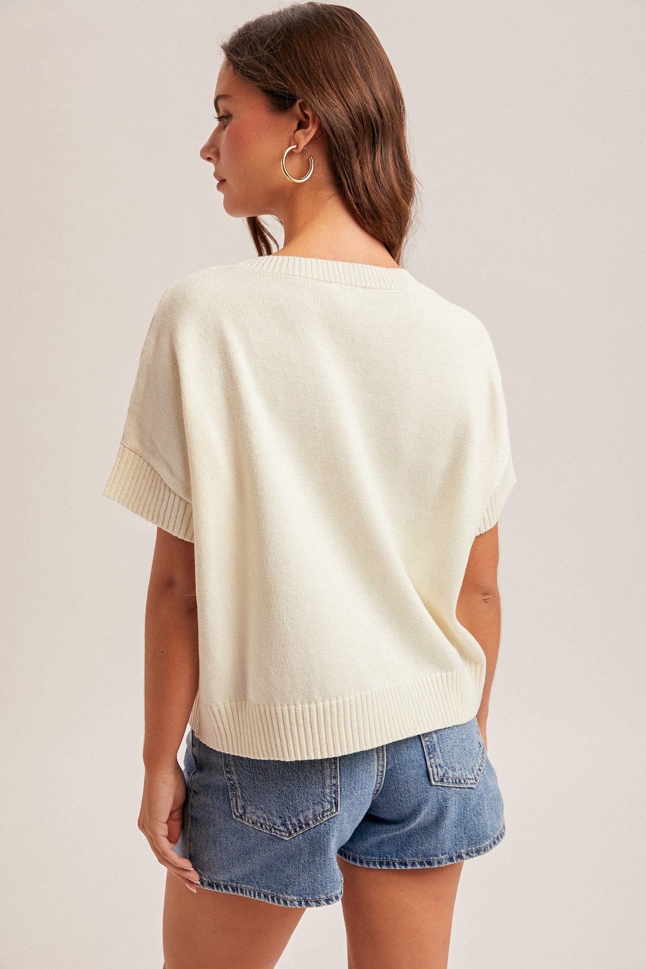 Lemon Sweater Top