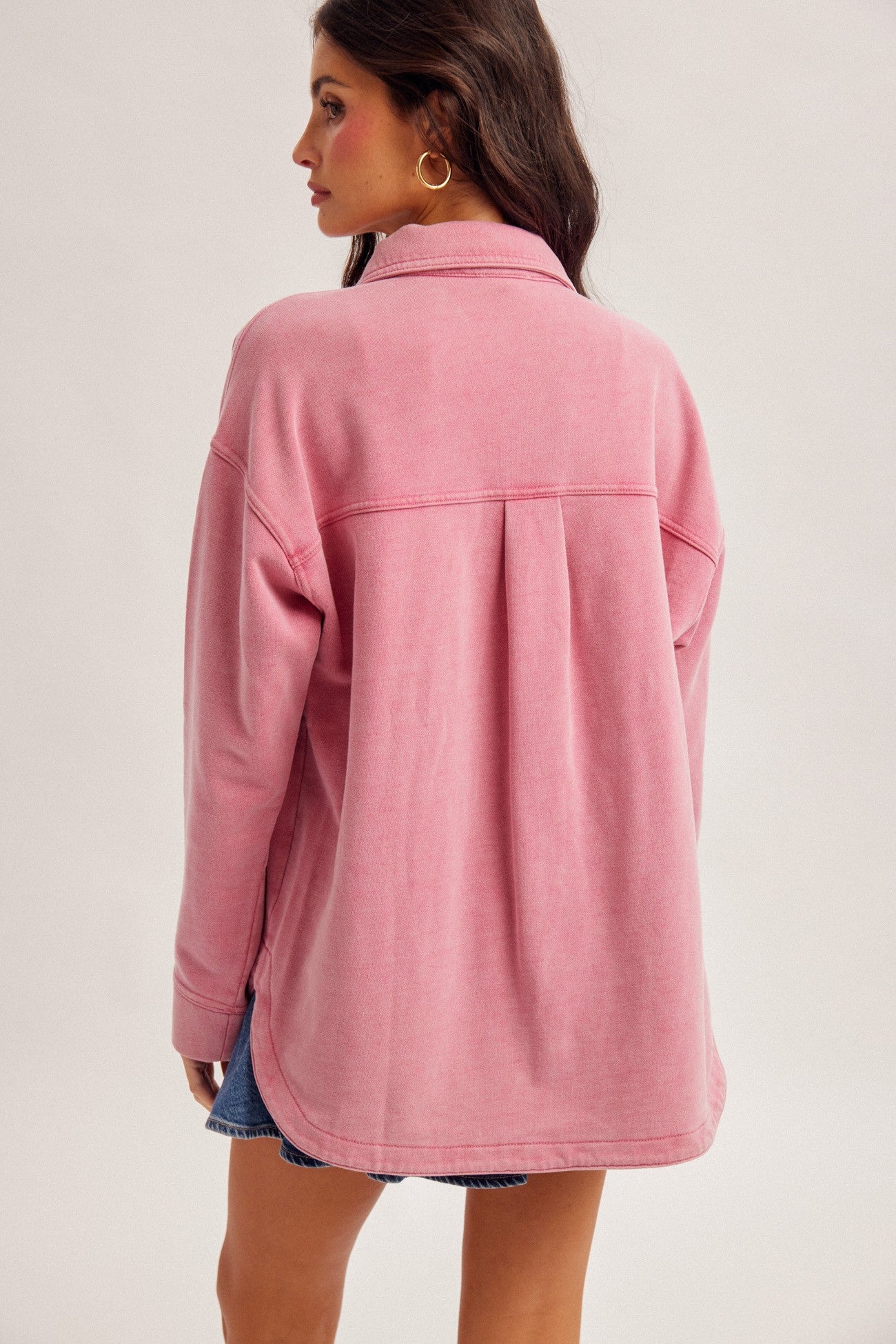 Washed Knit Jacket