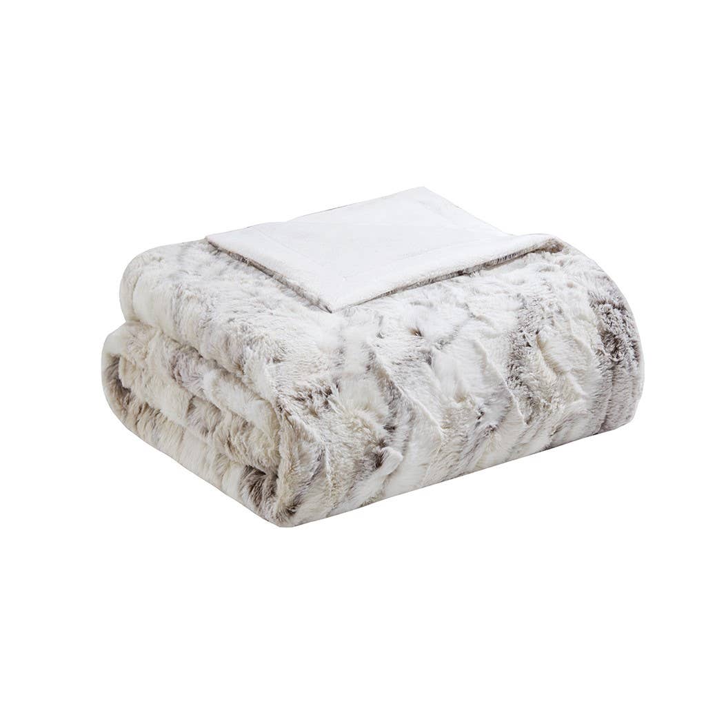 Faux Mink Throw