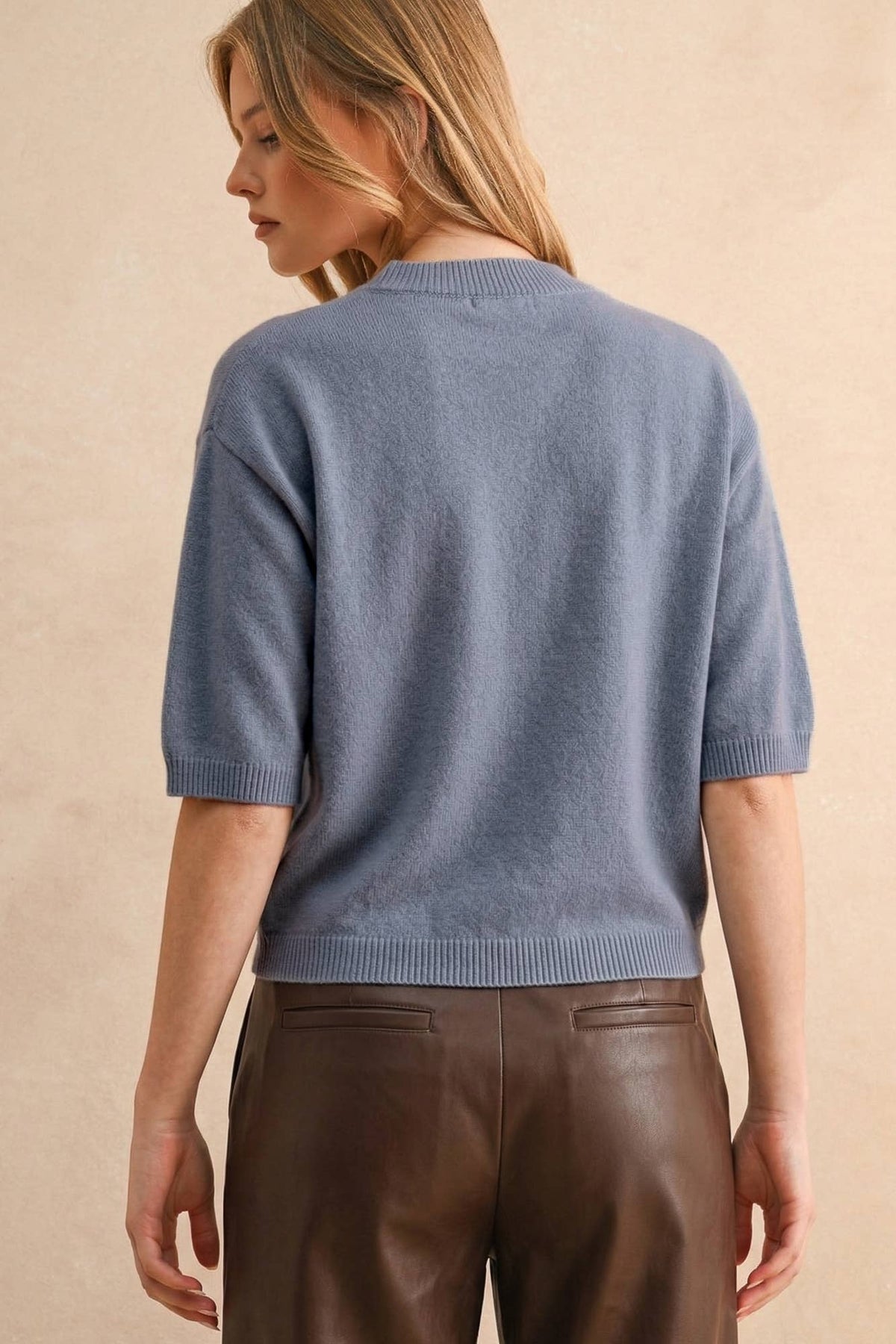 Dreamer Short Sleeve Sweater