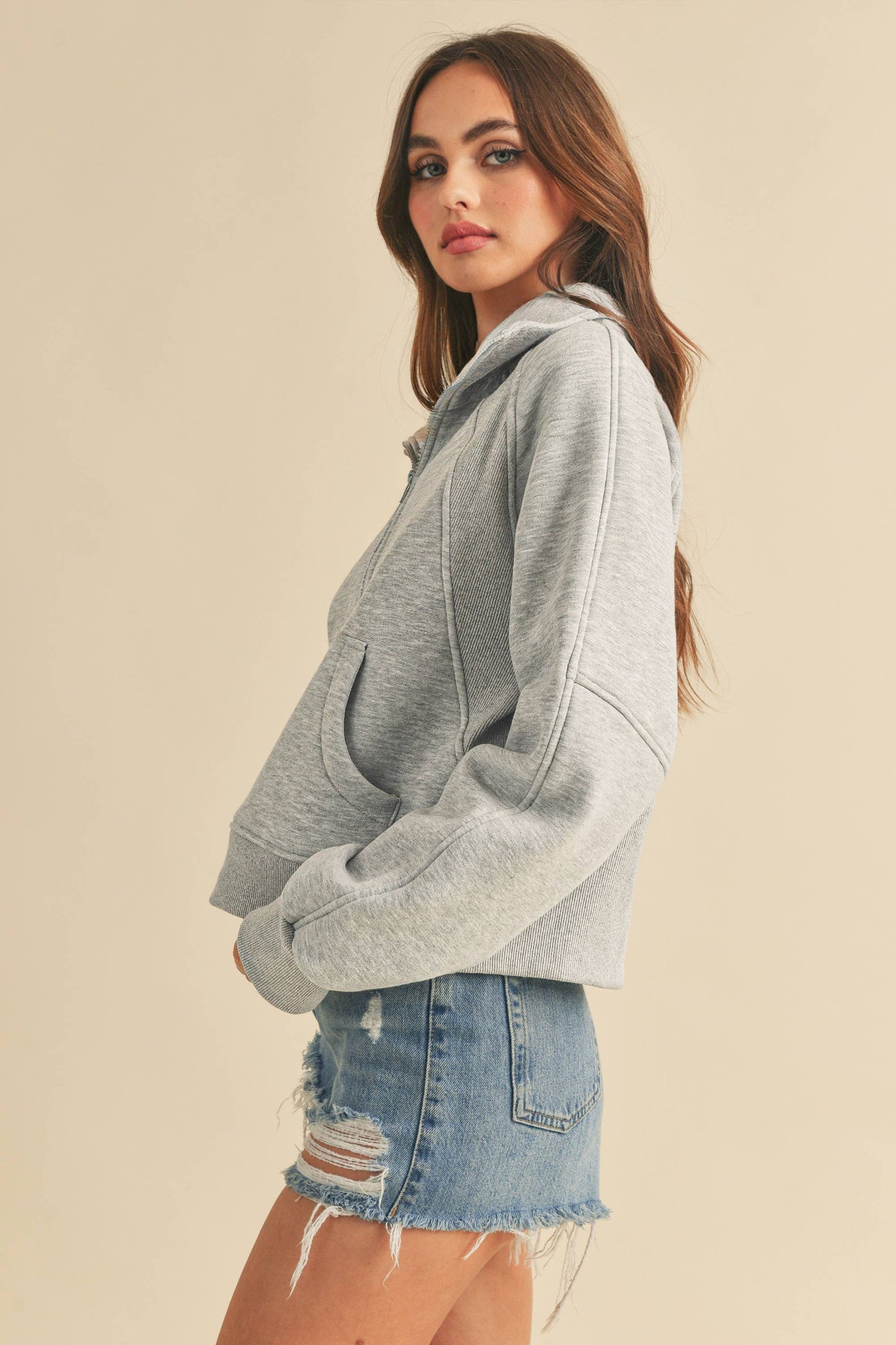 Elena Half Zip Pullover