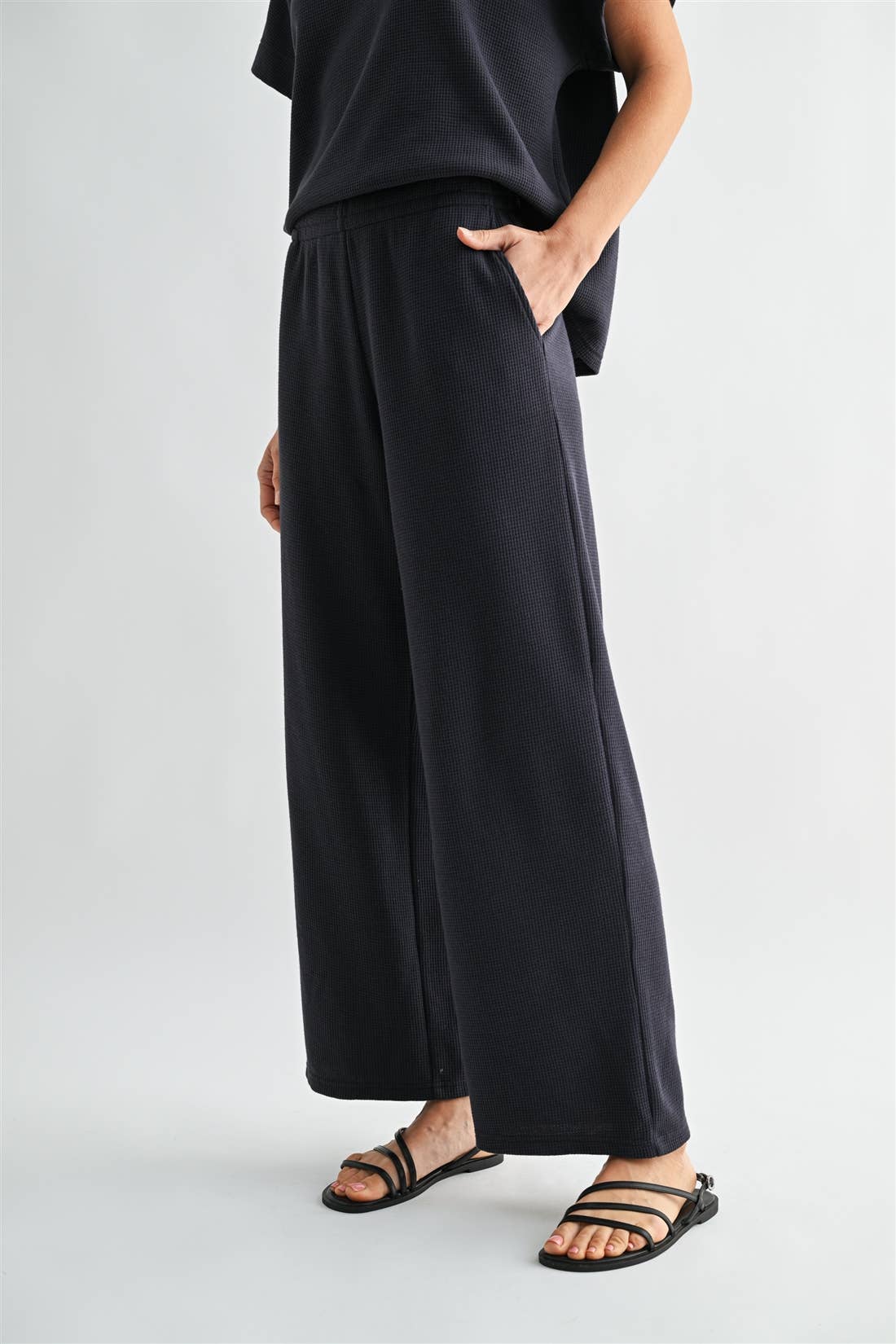 Waffle Knit Pants