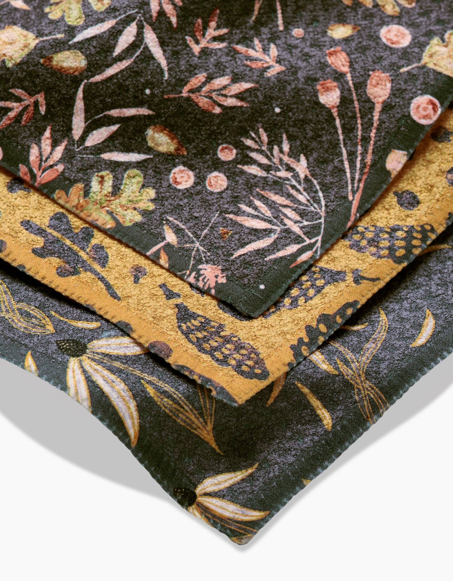 Geometry | S/3 Autumn Harvest Dishcloths