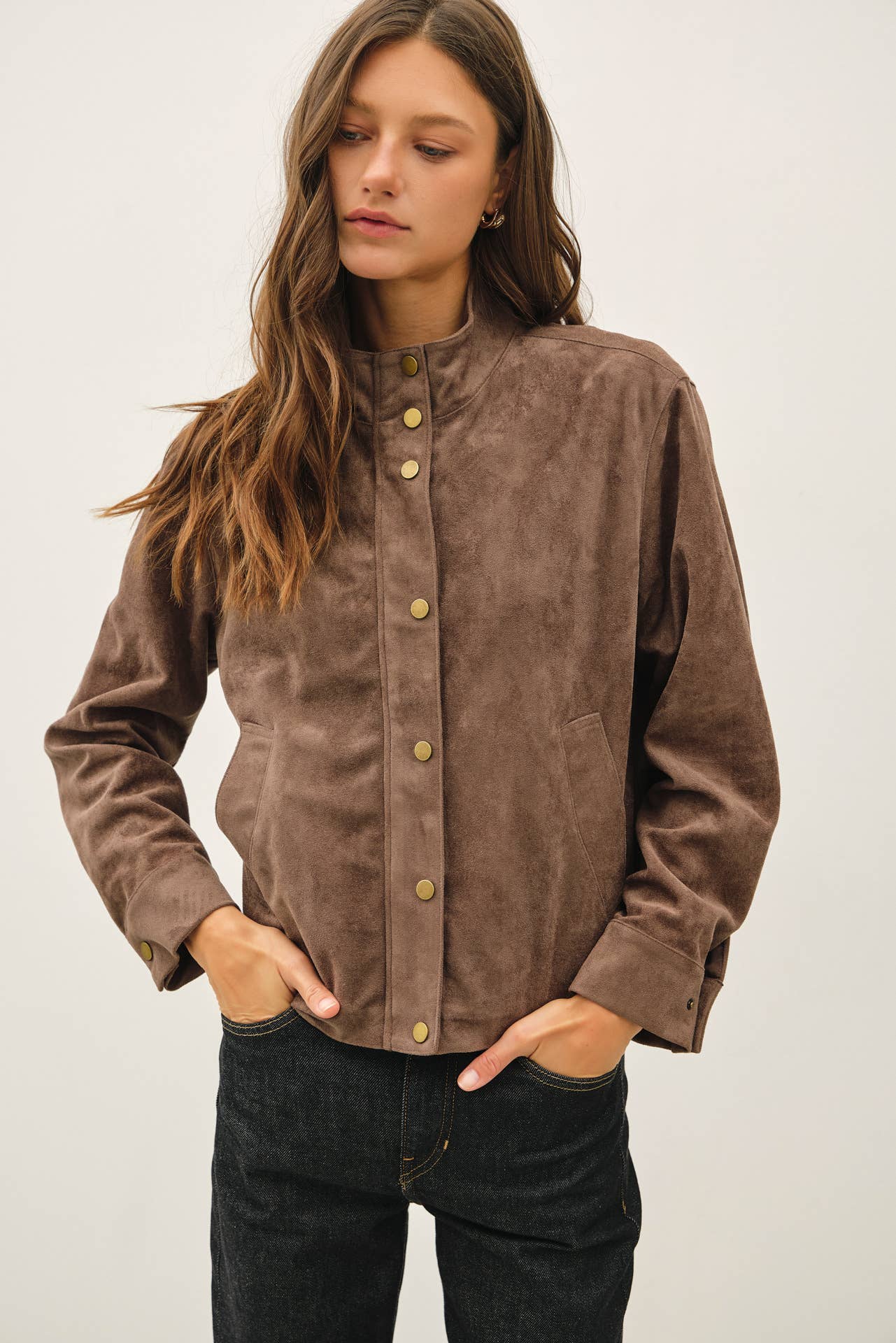 Chestnut Bomber Jacket