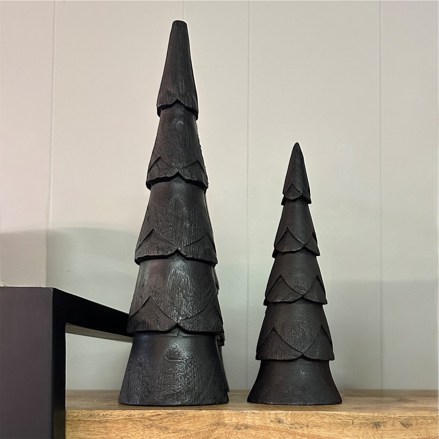 Modern Black Christmas Tree