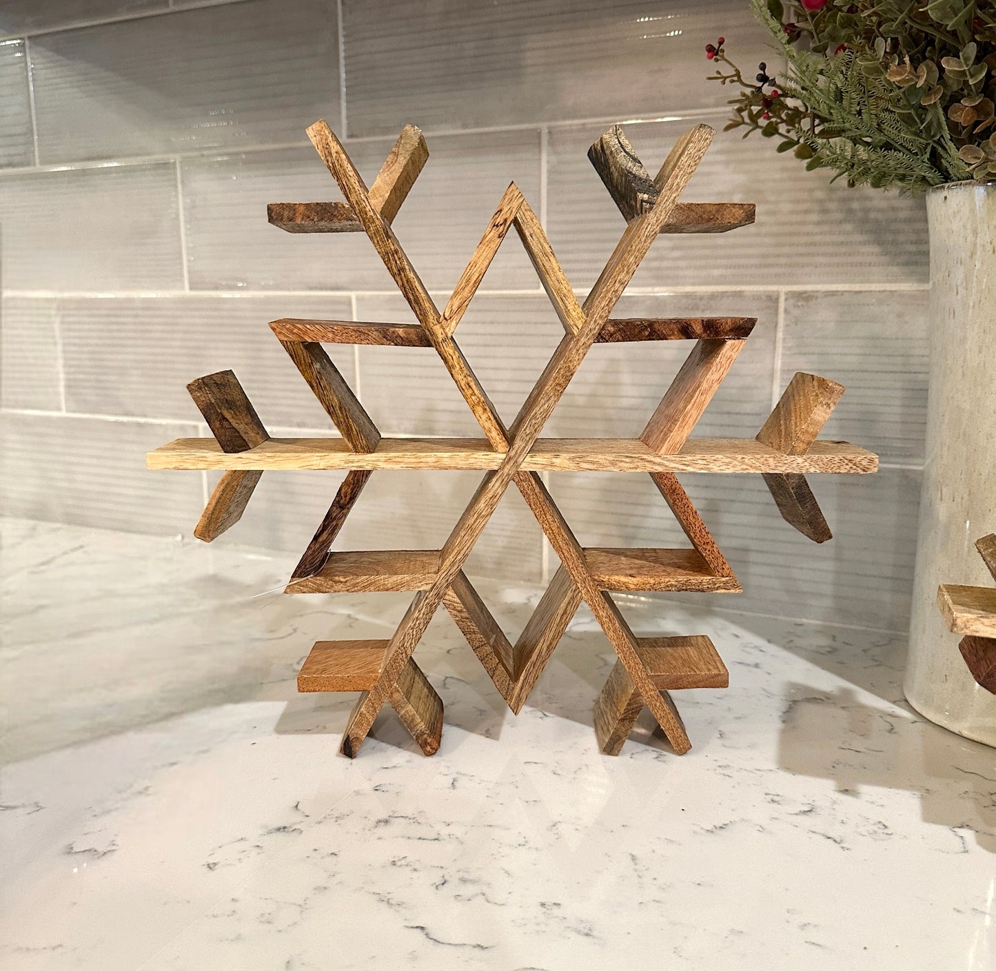 Decorative Wood Snowflake