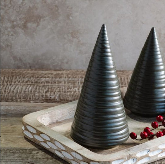 Dark Green Ceramic Tree