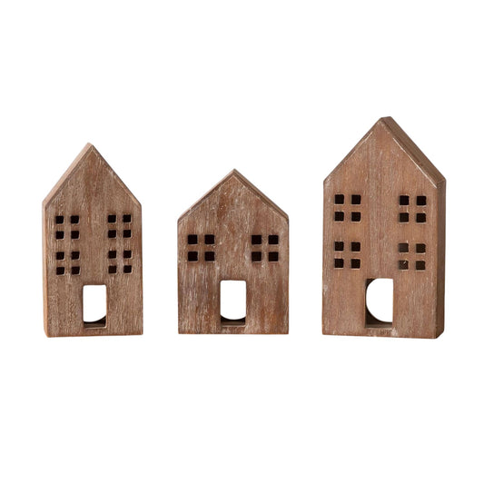 Wood House Accent