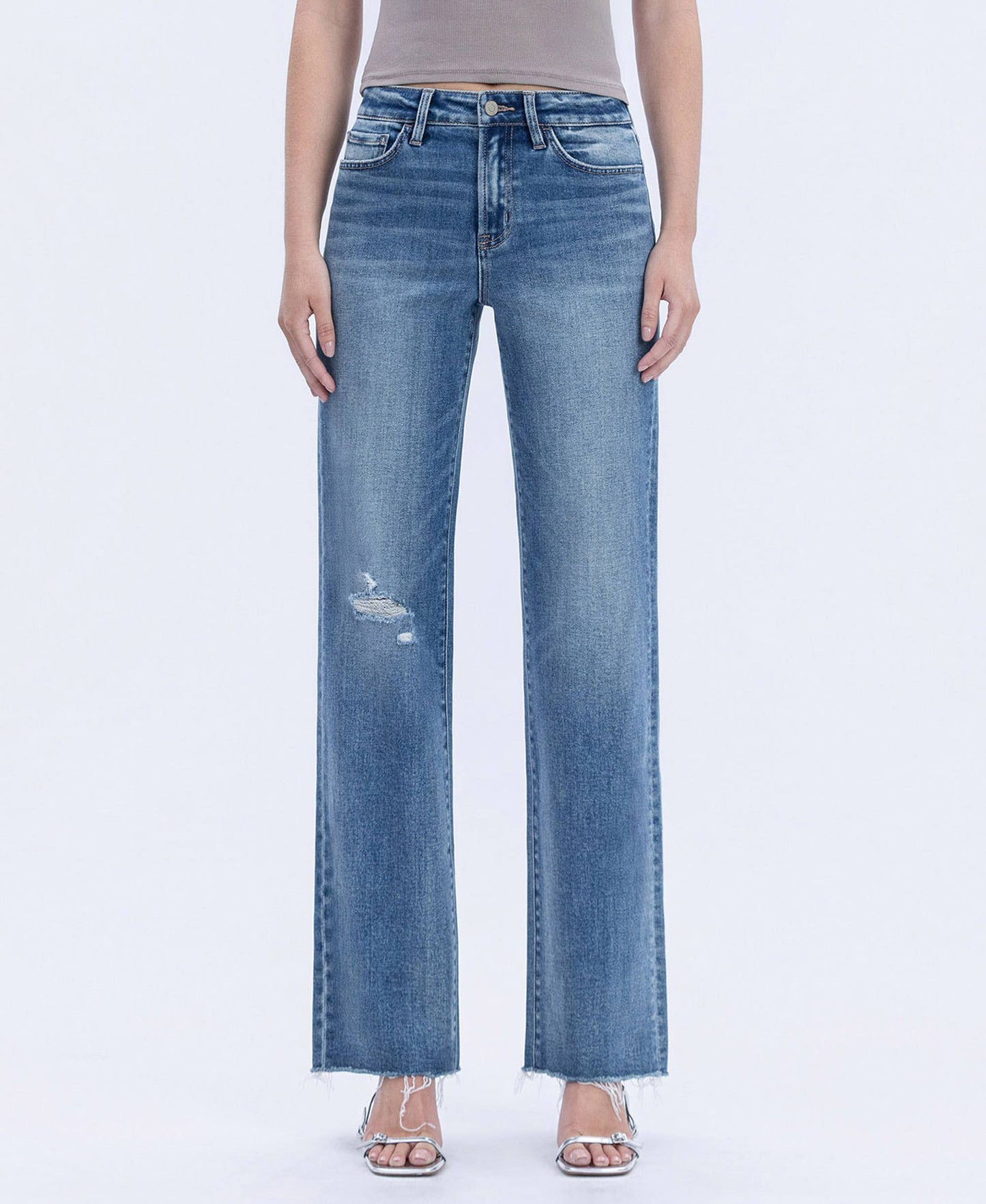 Brandie Slim Wide Jeans