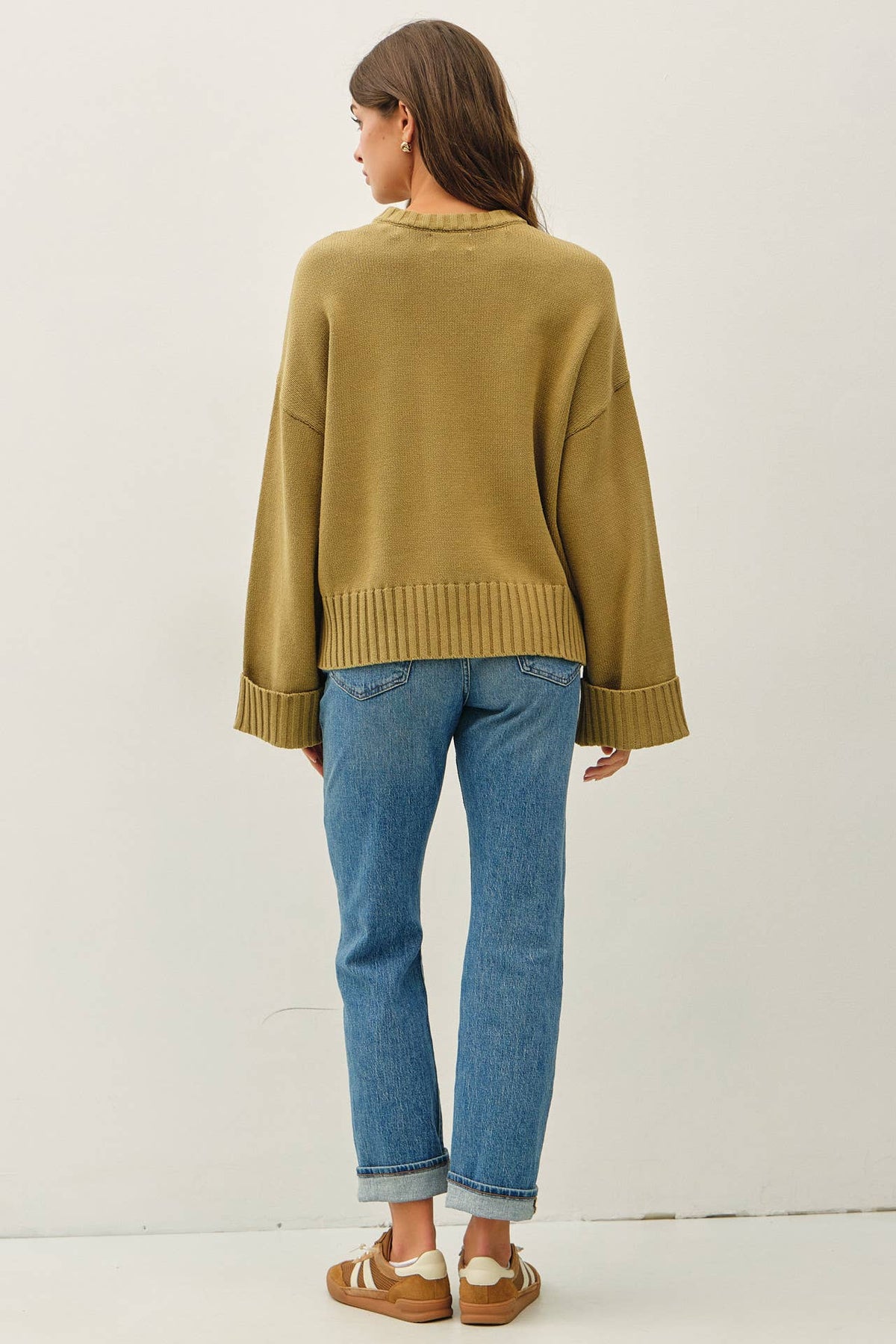 Wide Cuff Sweater