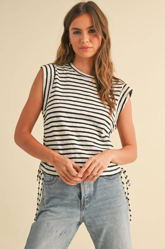 Joelle Stripe Top