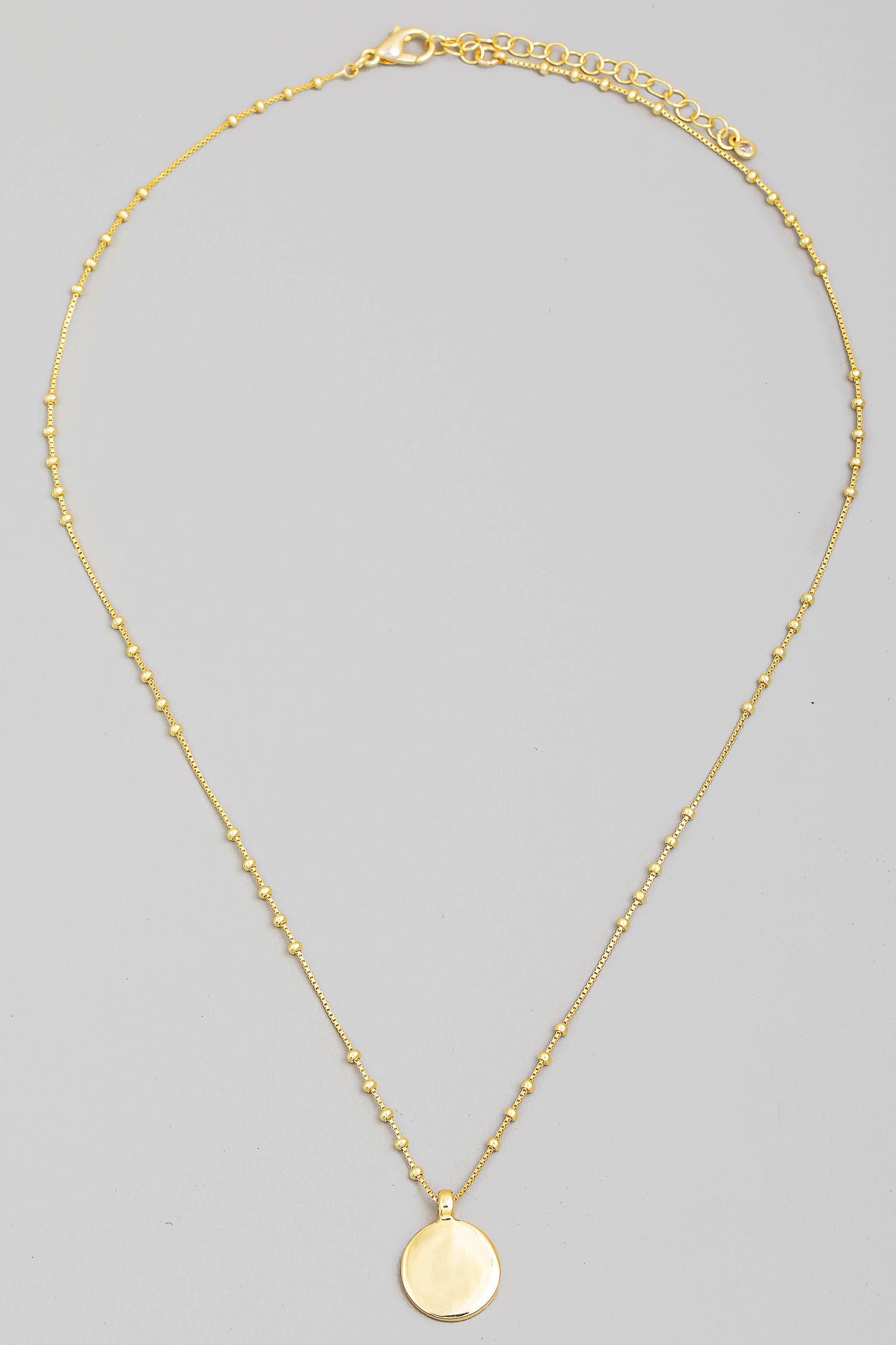 Coin Pendant Necklace