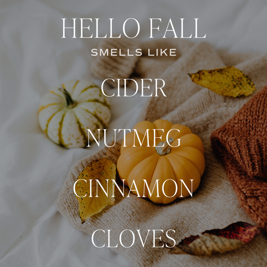 Hello Fall Car Freshener