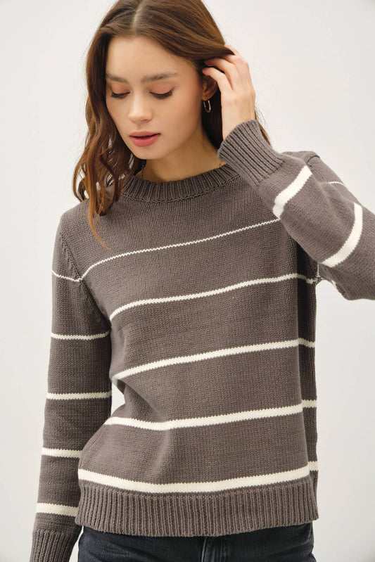 Addison Stripe Sweater