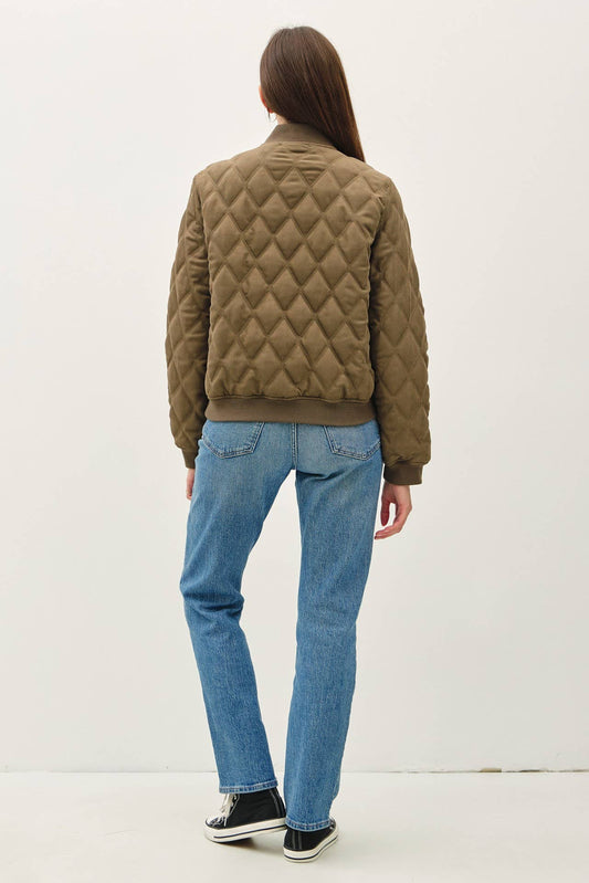 Quilted Bomber Jacket 2