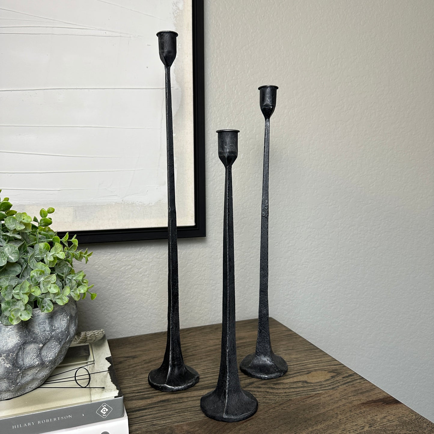 Iron Candlestick