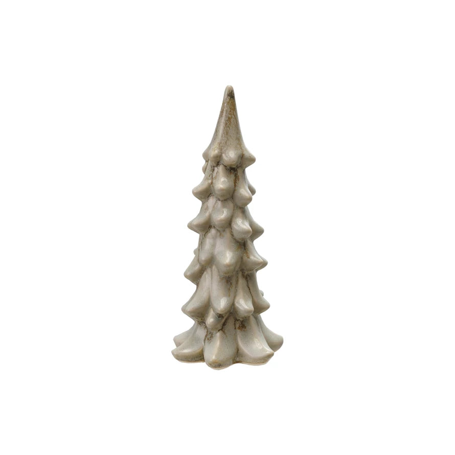 Green Stoneware Tree