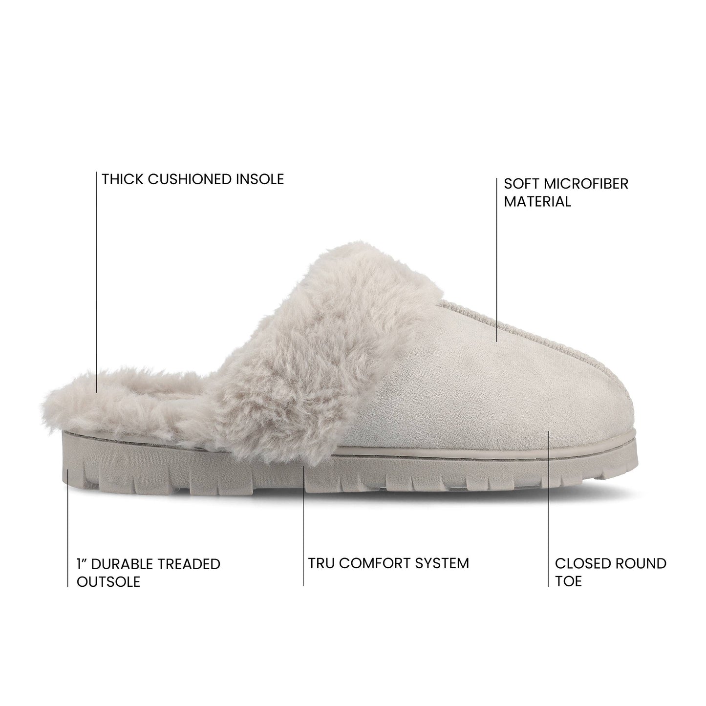 Juno Faux Fur Slippers