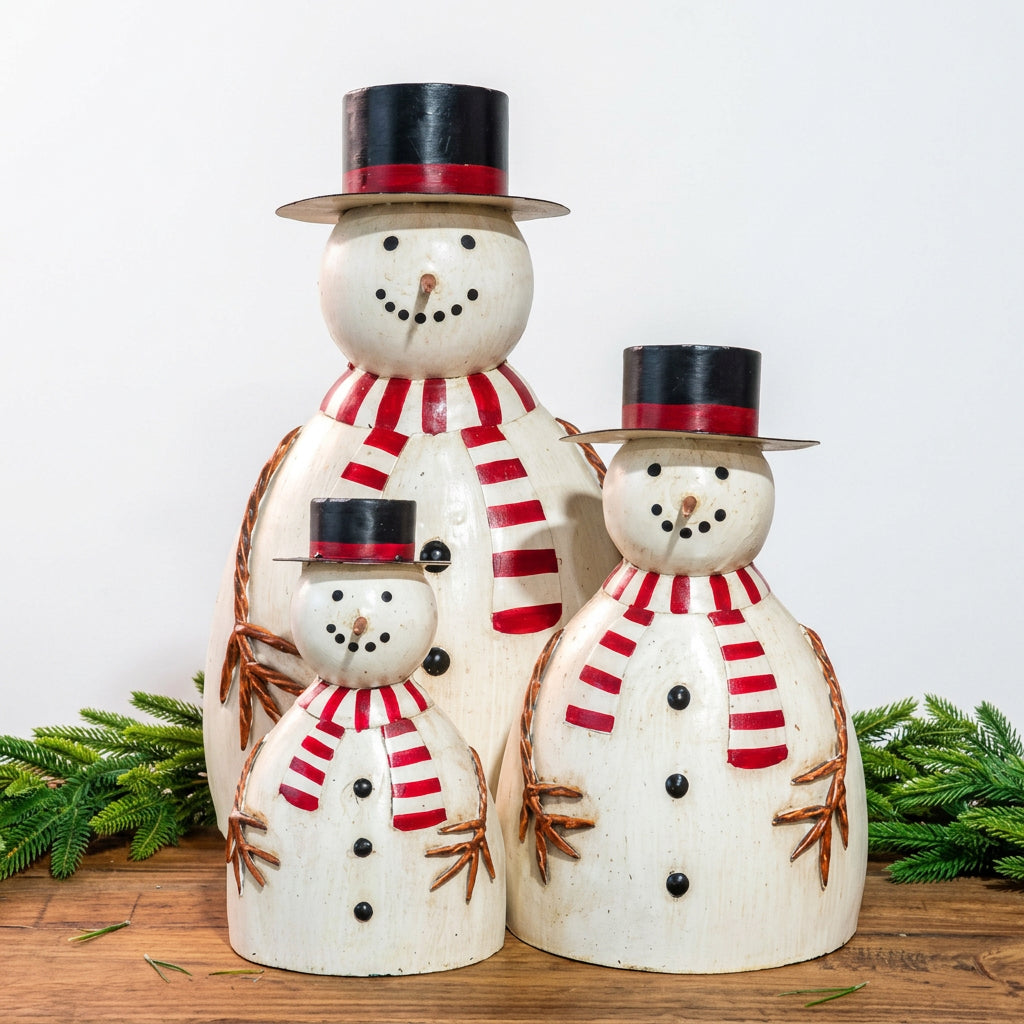 Metal Snowman
