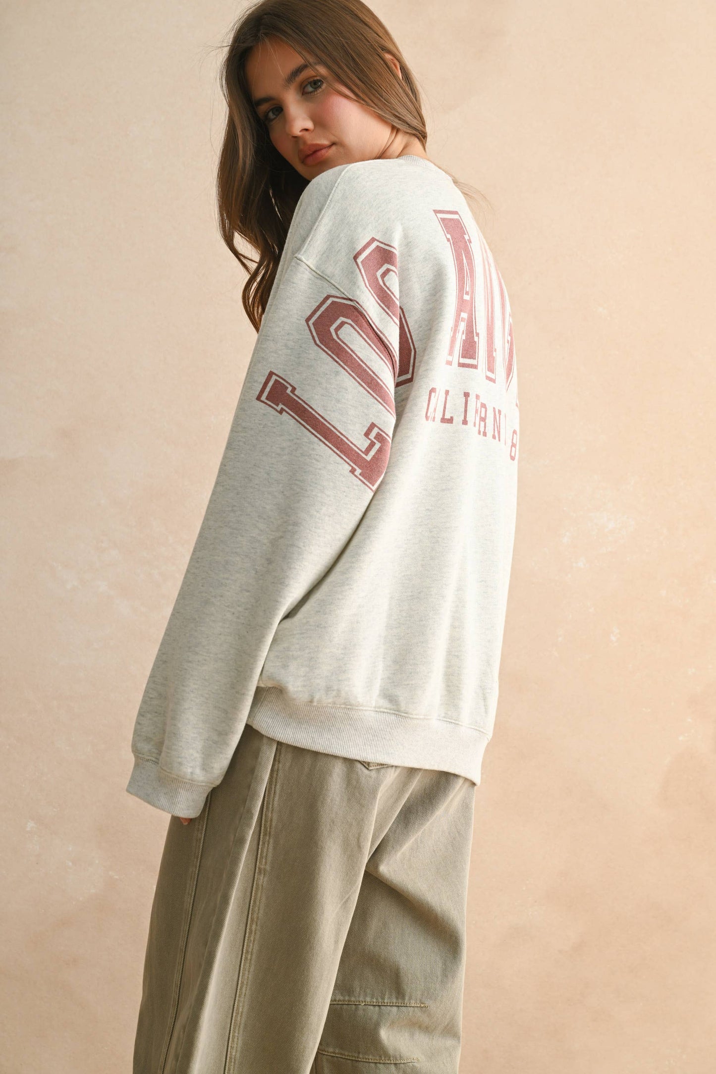 LA Printed Sweatshirt