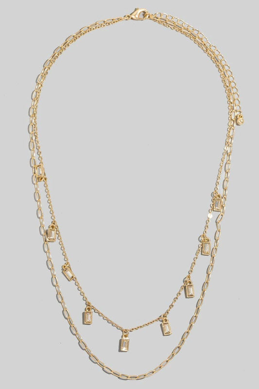 Layered Charm Necklace