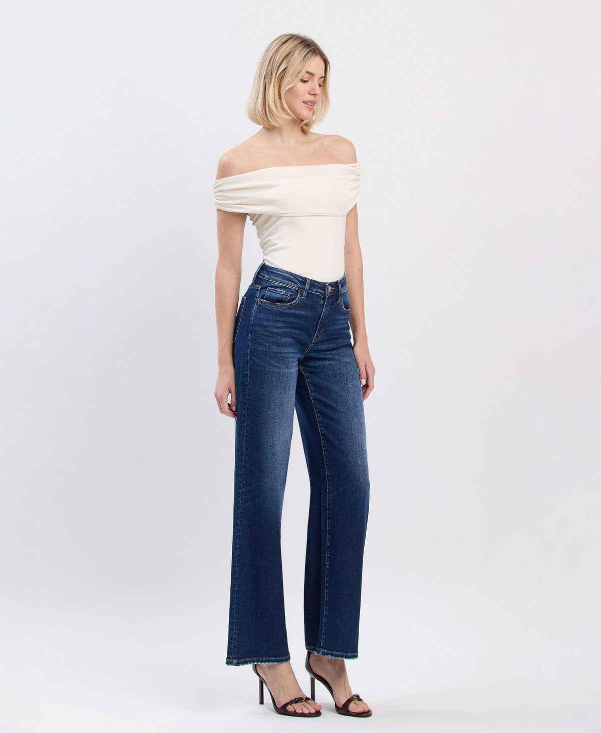 Abbie Wide Leg Jeans