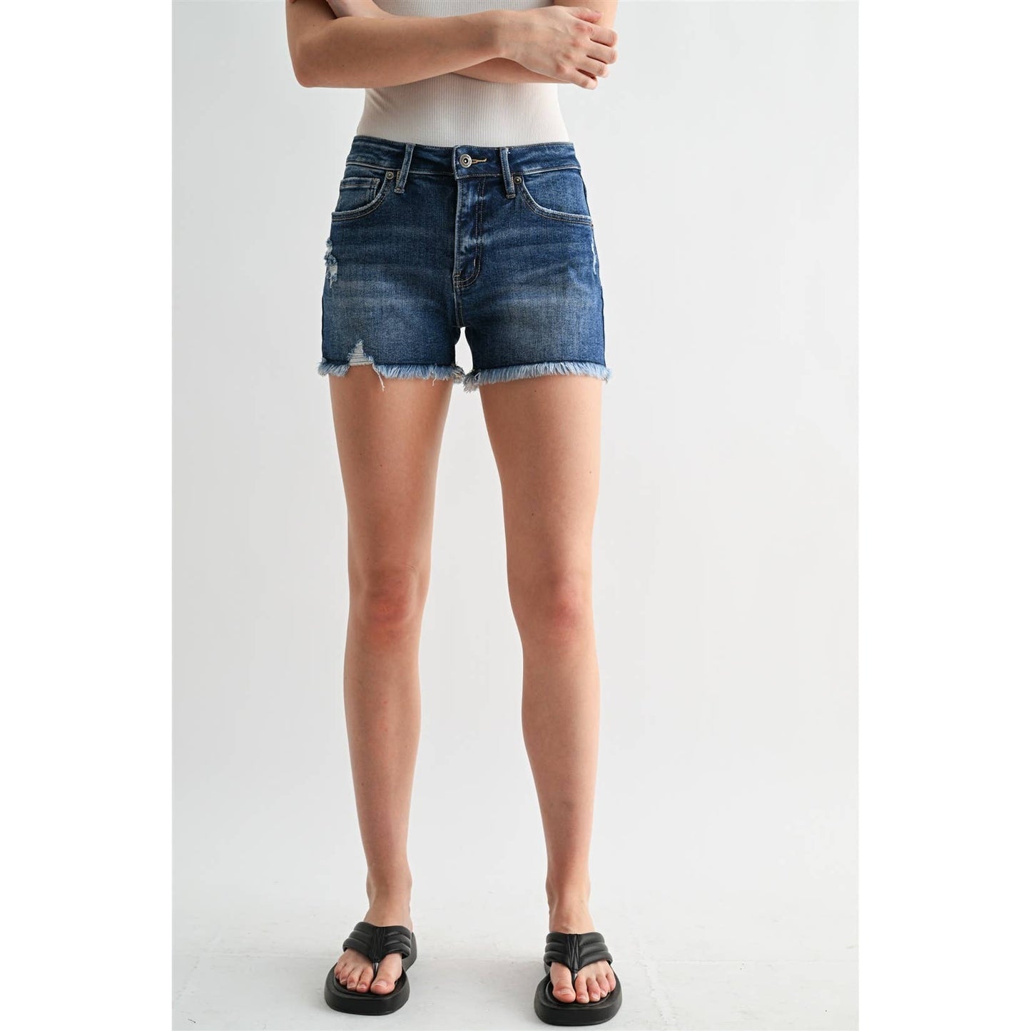 Audrey Denim Shorts