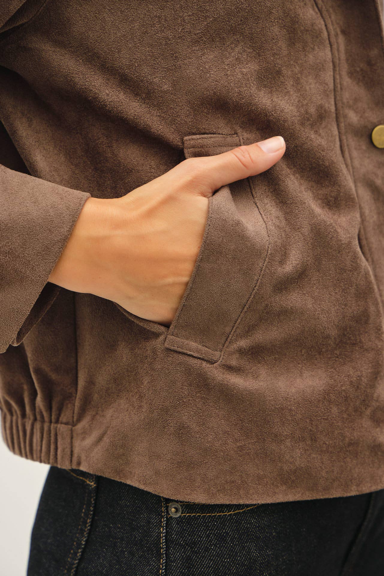 Chestnut Bomber Jacket