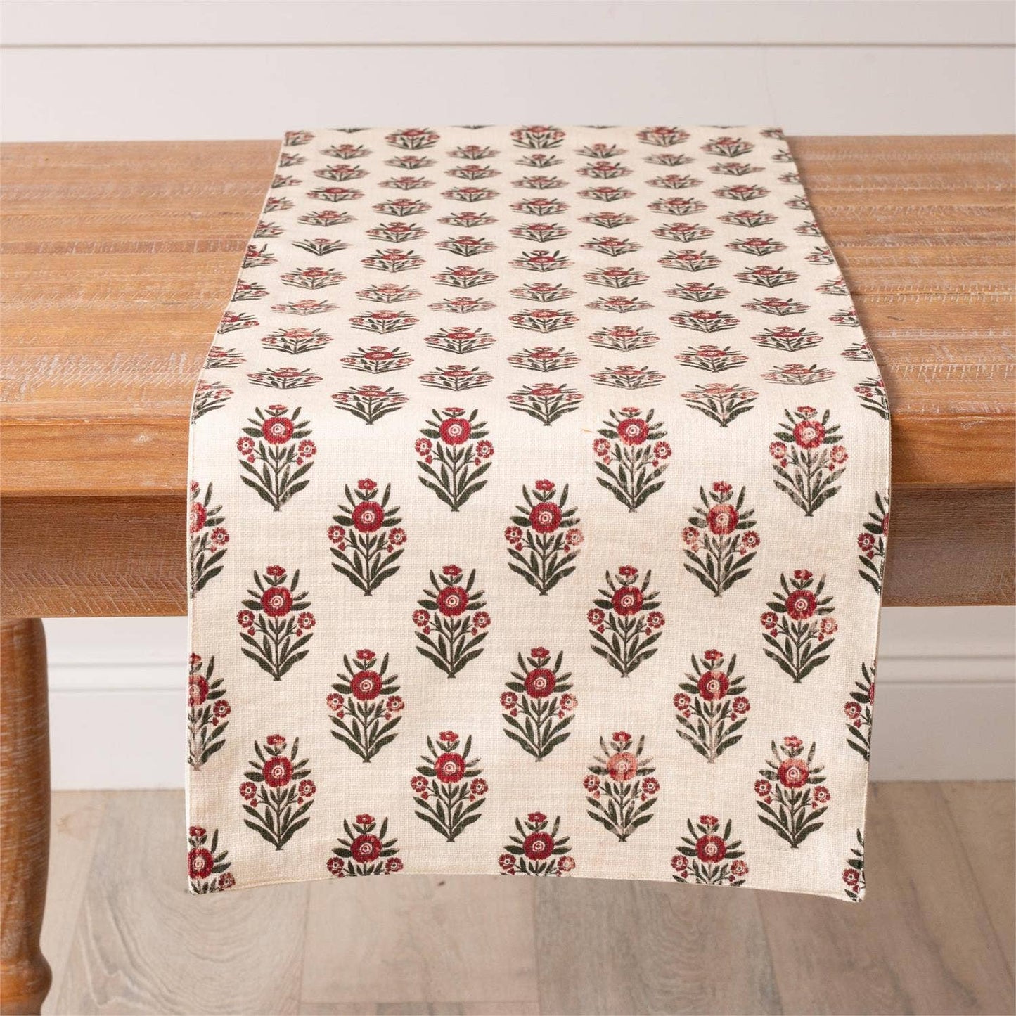 Holiday Print Table Runner