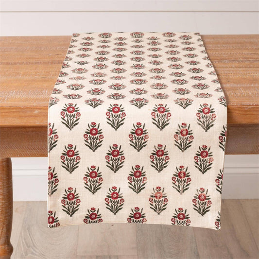 Holiday Print Table Runner