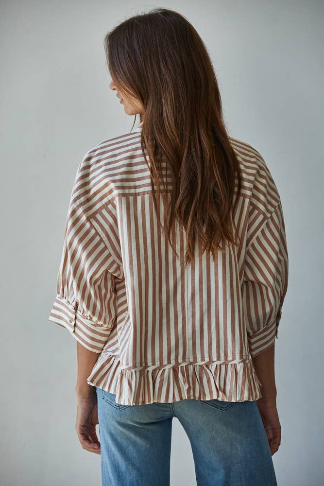 Juniper Stripe Top